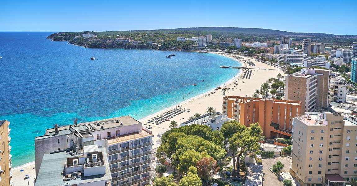 Palmanova Aerial view of Palmanova